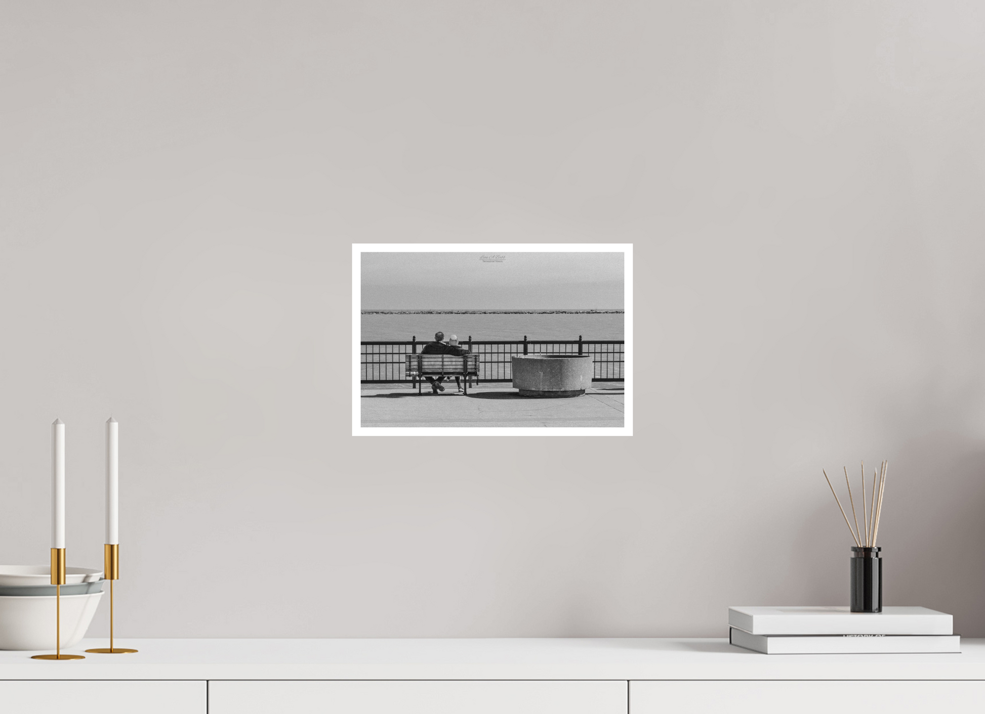 12 x 8″, Print with Matte Lamination (15A) Lovers in Chicago