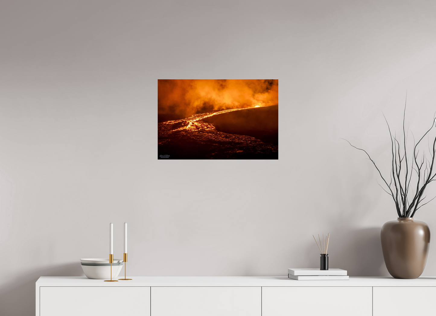24 x 16″, Photo Print Under Acrylic Glass Nightflow