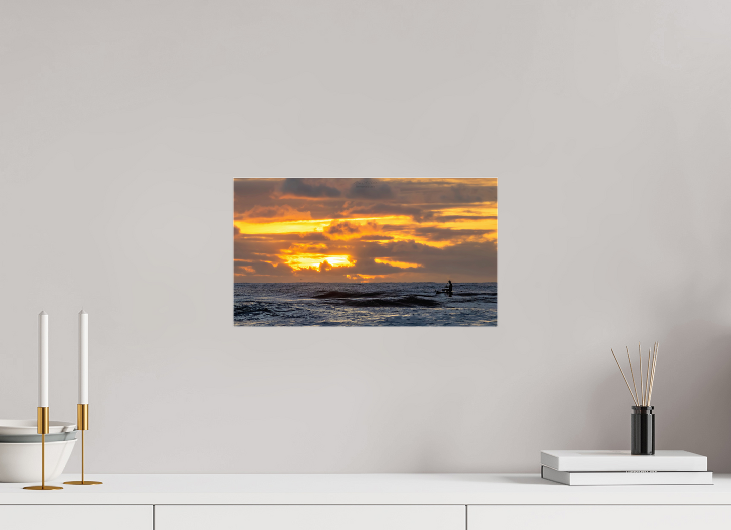 (05D) Surfer at Sunrise 1
