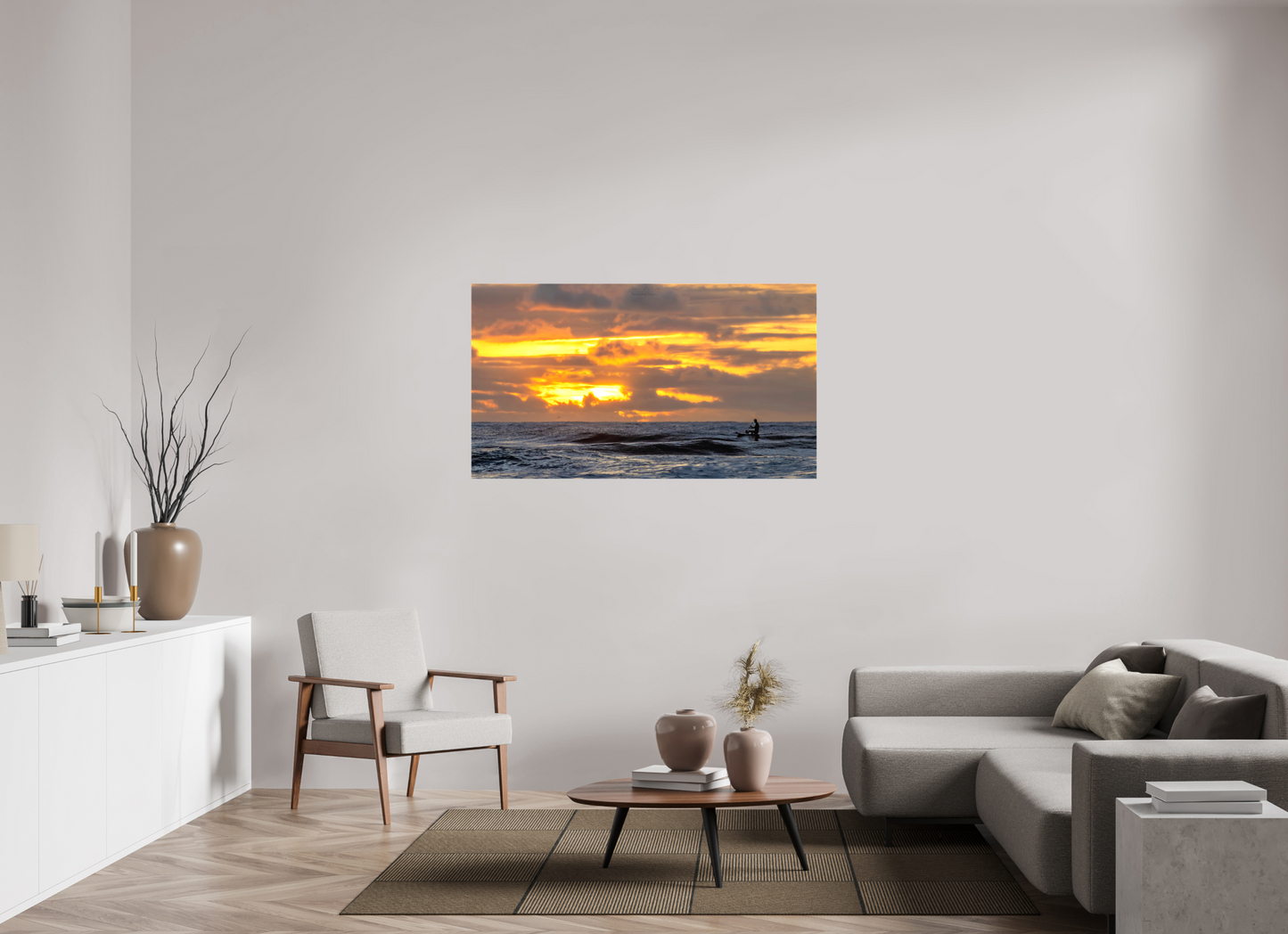 (05D) Surfer at Sunrise 1
