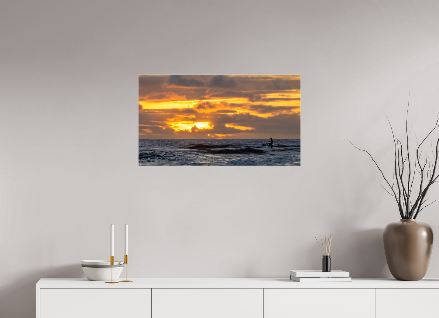 (05D) Surfer at Sunrise 1