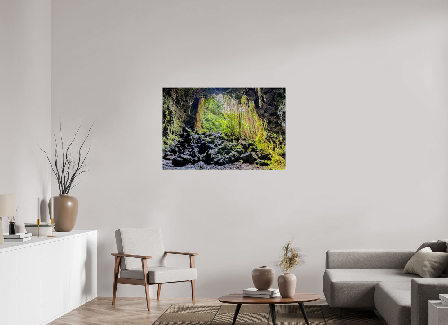 45 x 30″, Photo Print Under Acrylic Glass Veil of Solitude 1