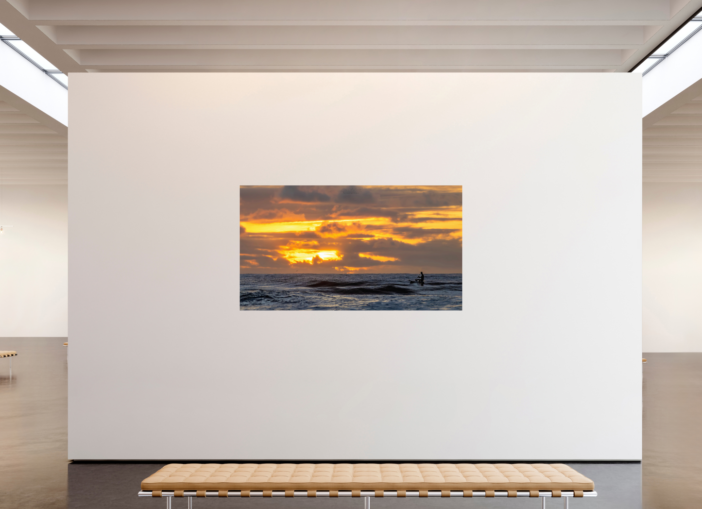 80 x 45″, Aluminum Backing (05D) Ocean’s Morning