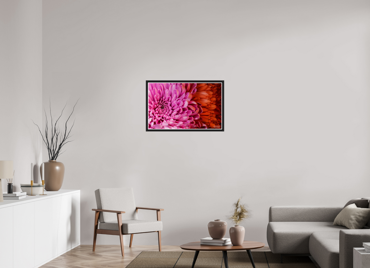 32 x 20″, Black Matte Floater Frame with Acrylic Glass ??