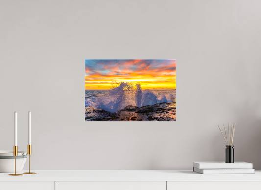 (05B) Splashing Waves at Sunset