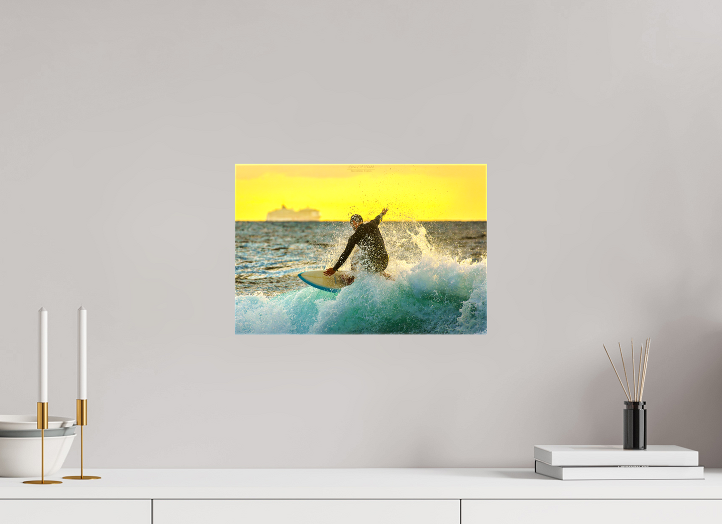 (05F) Surfing at Sunrise