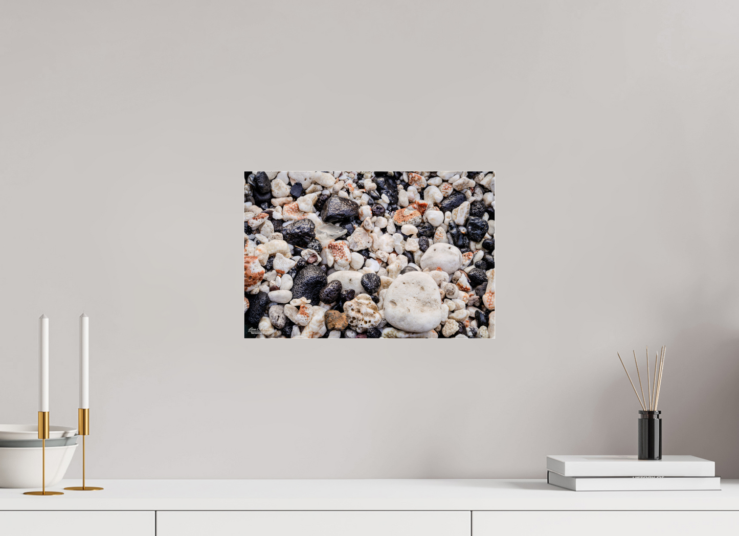 15 x 10″, Photo Print Under Acrylic Glass (06C) Beach Bliss