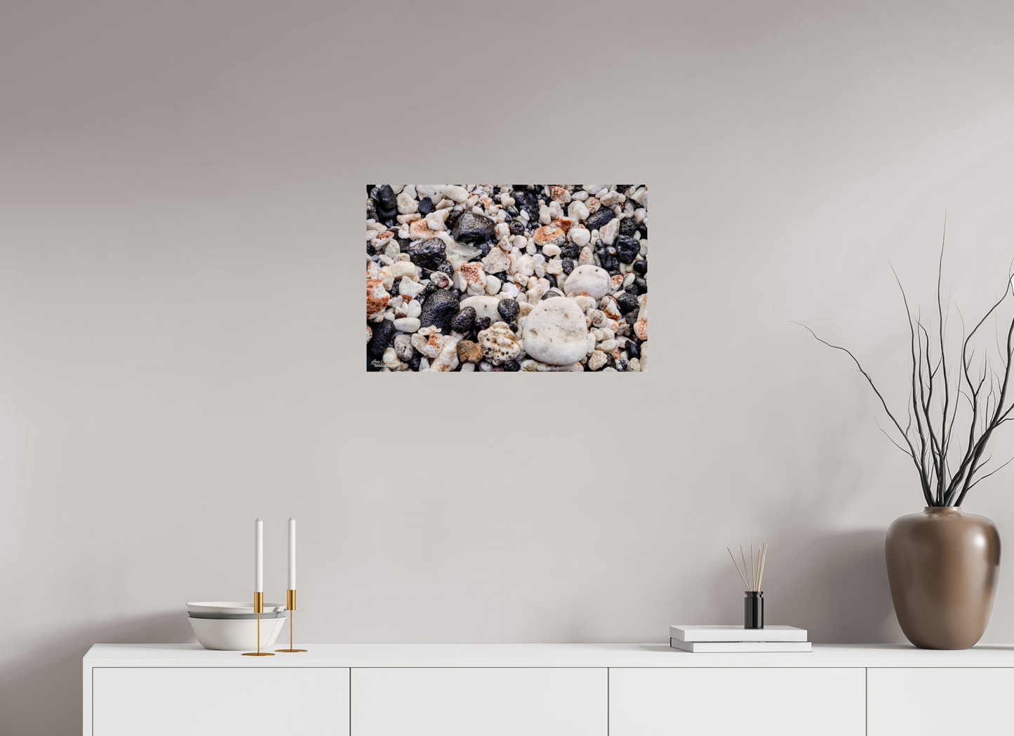 24 x 16″, Print with Aluminum Backing and Glossy Lamination (06C) Beach Bliss