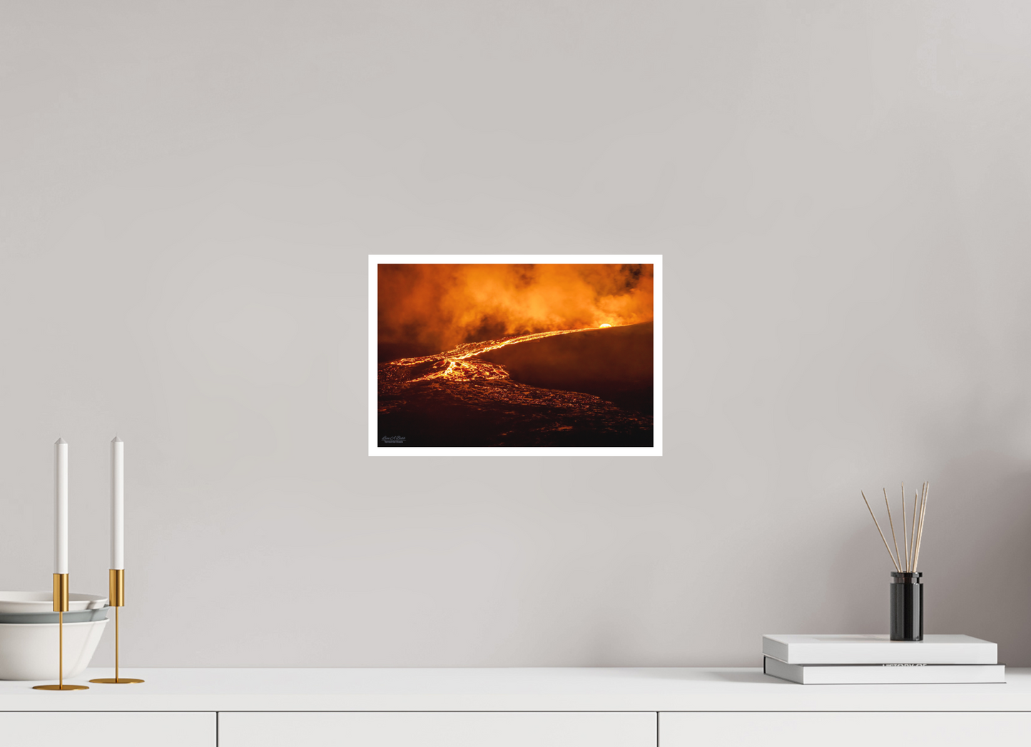 12 x 8″, Print with Matte Lamination Nightflow
