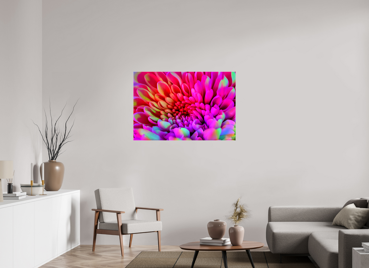45 x 30″, Glossy Canvas Stretcher Frame with Mirrored Edges ????