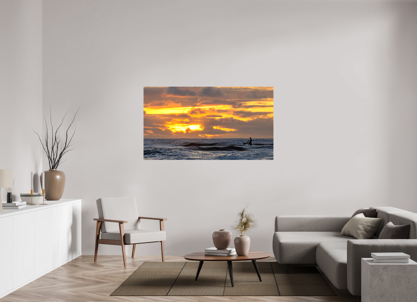 (05D) Surfer at Sunrise 1
