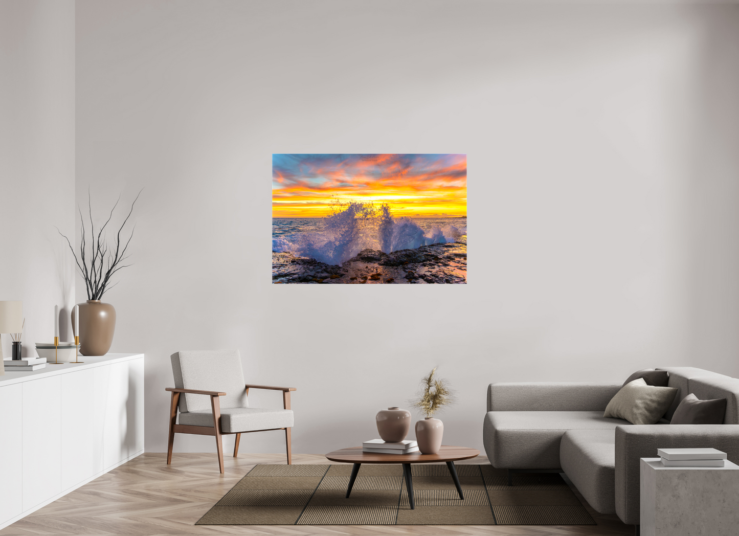 (05B) Crashing Waves at Sunset
