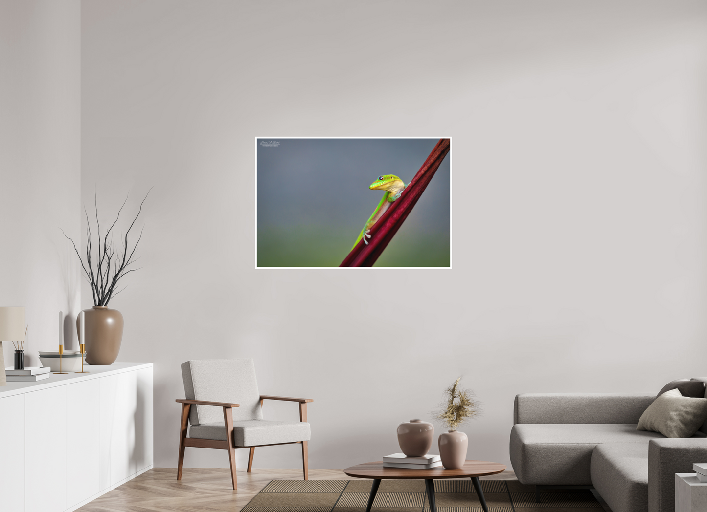 45 x 30″, Print with Matte Lamination (08Q) Quiet Gaze