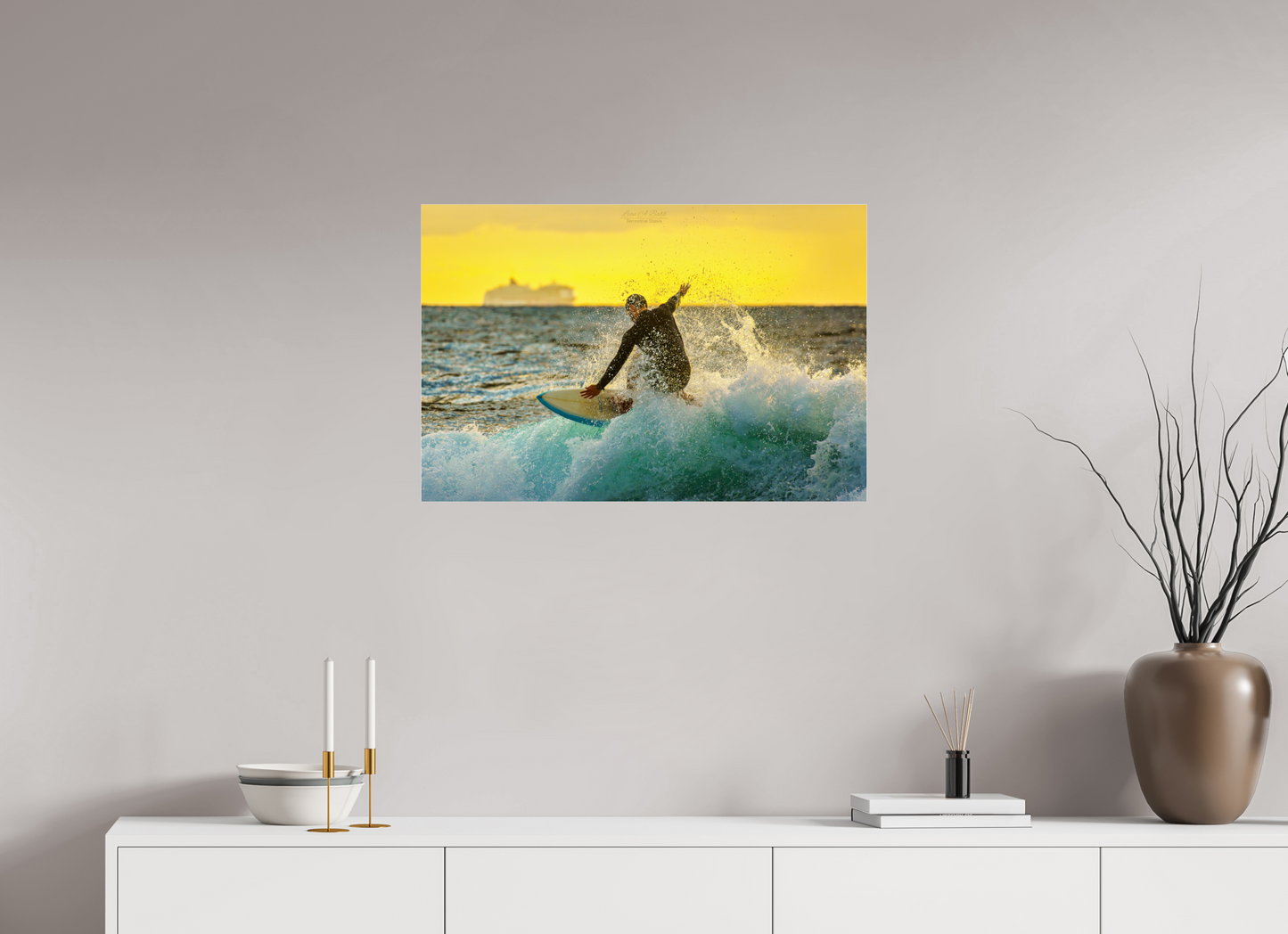 (05F) Surfing at Sunrise